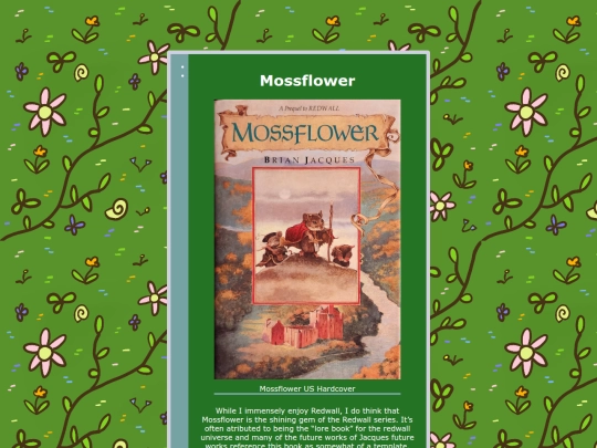 redwall-books/mossflower screenshot