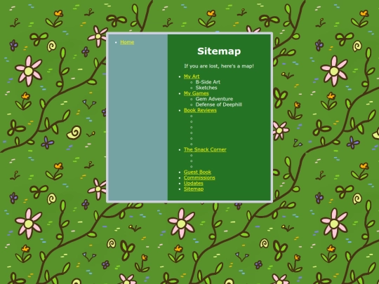 sitemap screenshot