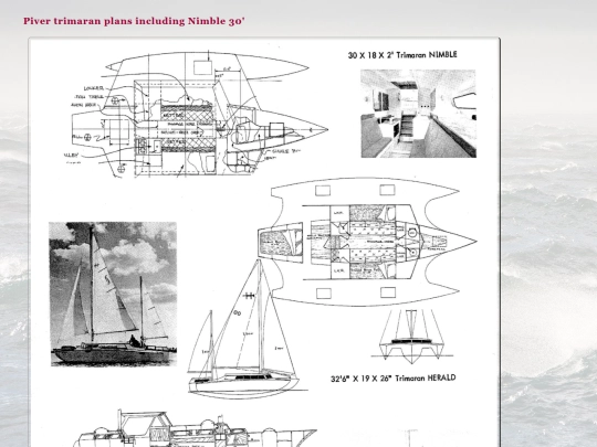 images/Piver_Nimble_30'_trimaran_plans screenshot