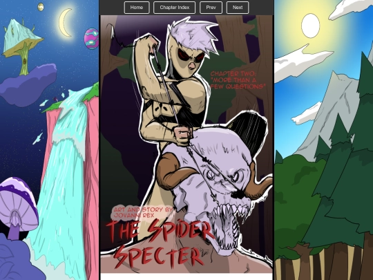 Comic Chapters/Spider Specter/SSCH2 screenshot