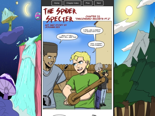 Comic Chapters/Spider Specter/SSCH32 screenshot