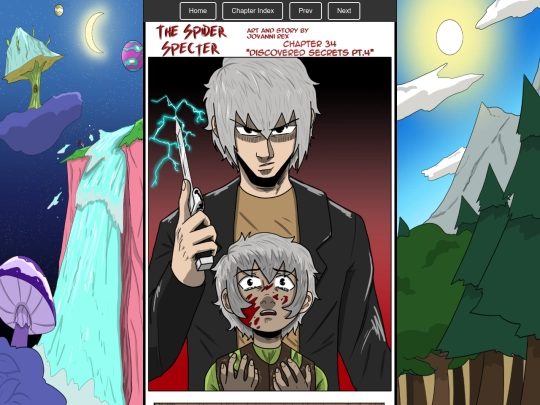 Comic Chapters/Spider Specter/SSCH34 screenshot