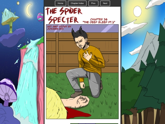 Comic Chapters/Spider Specter/SSCH36 screenshot