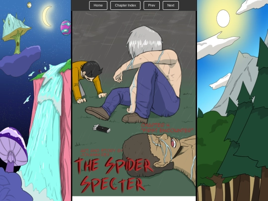 Comic Chapters/Spider Specter/SSCH4 screenshot