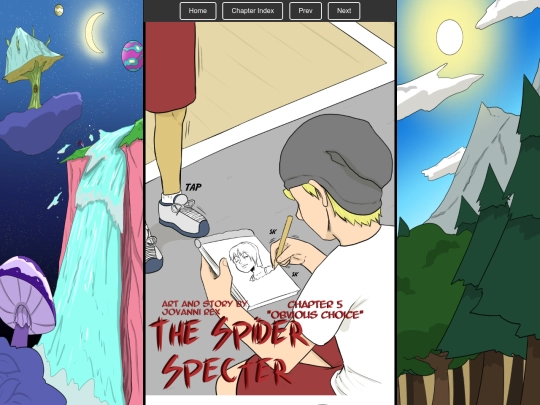Comic Chapters/Spider Specter/SSCH5 screenshot