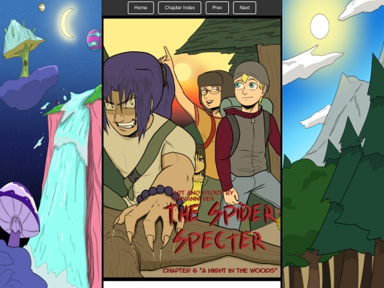 Comic Chapters/Spider Specter/SSCH6 screenshot
