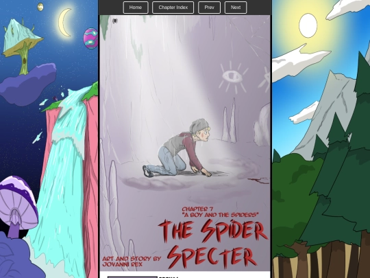 Comic Chapters/Spider Specter/SSCH7 screenshot