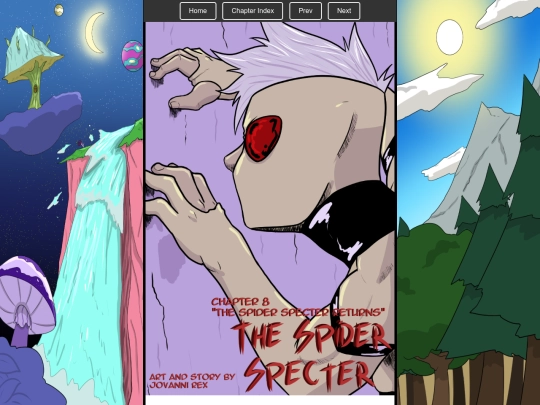 Comic Chapters/Spider Specter/SSCH8 screenshot
