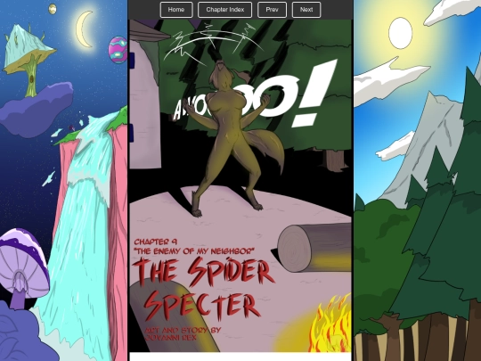 Comic Chapters/Spider Specter/SSCH9 screenshot