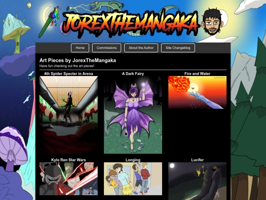 Site Page/art screenshot