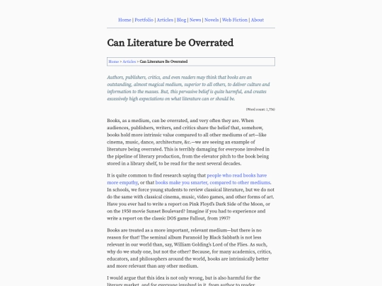 articles/can-literature-be-overrated screenshot