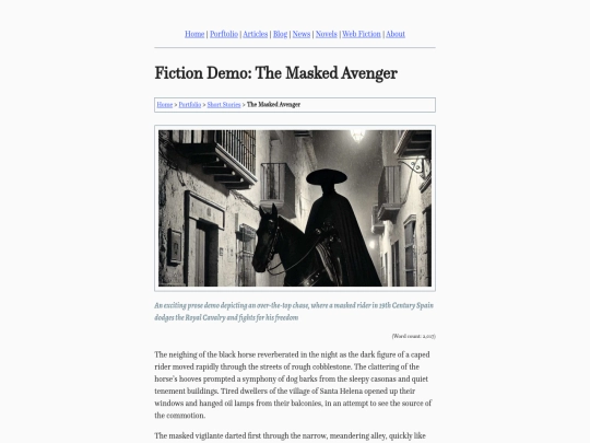 portfolio/short_stories/the_masked_avenger screenshot