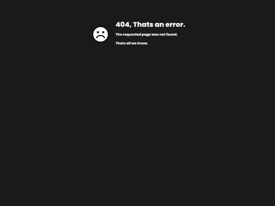 not_found screenshot