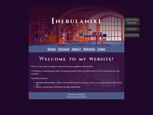 index screenshot