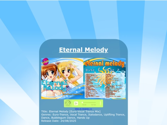 eternalmelody screenshot