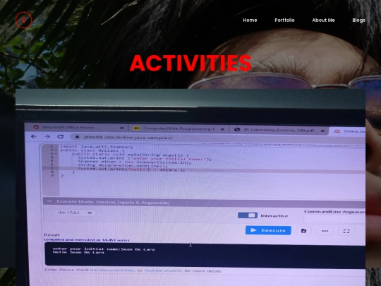 Portfolio screenshot