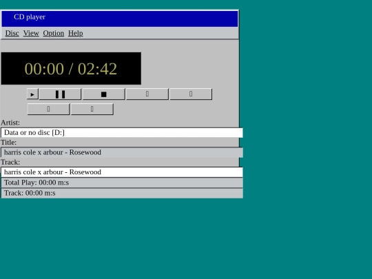 Win95 Player screenshot