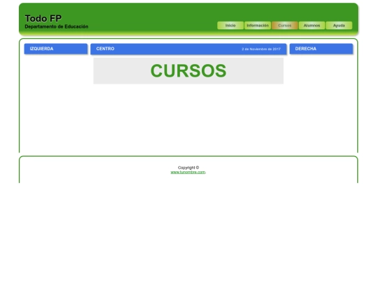 Ejercicio19-cursos screenshot