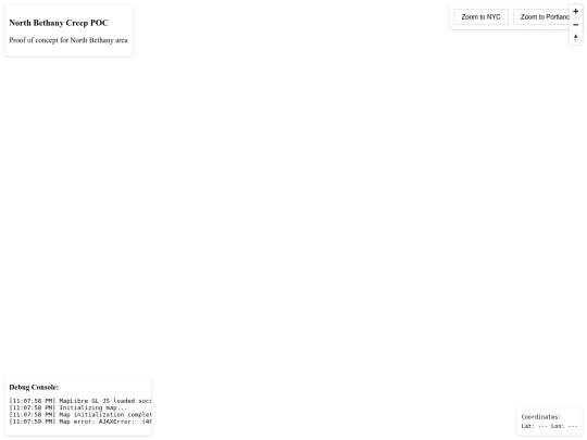 GIS/NorthBethany screenshot