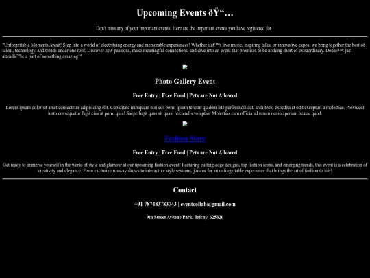 Event/event screenshot
