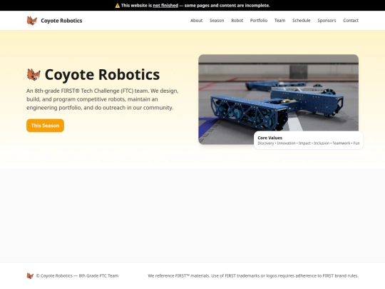 coyote screenshot