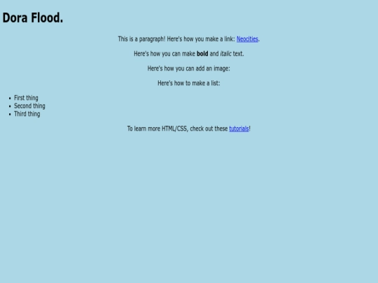 index screenshot