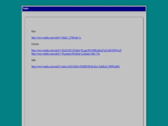 index screenshot