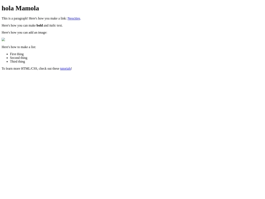 index screenshot