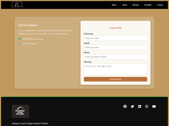 contact screenshot