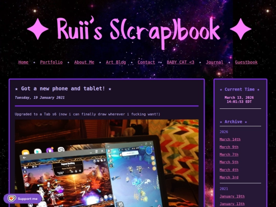 Journal/entry-2021-01-19 screenshot
