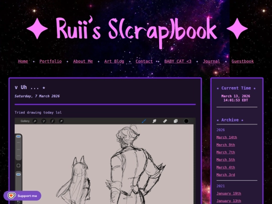 Journal/entry-2026-03-07 screenshot