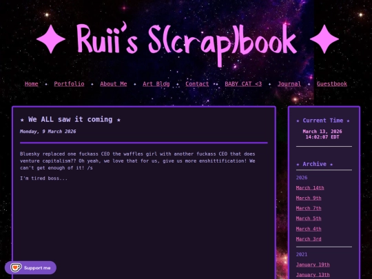 Journal/entry-2026-03-09 screenshot