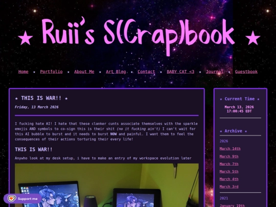 Journal/entry-2026-03-13 screenshot