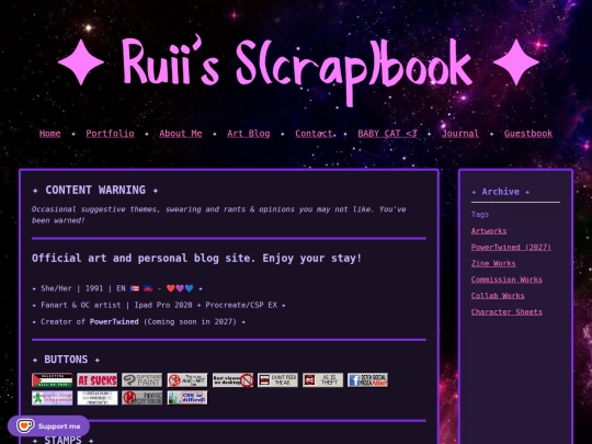 Portfolio screenshot