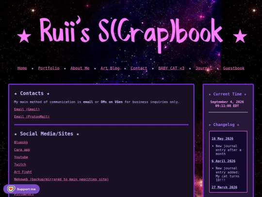 contact screenshot