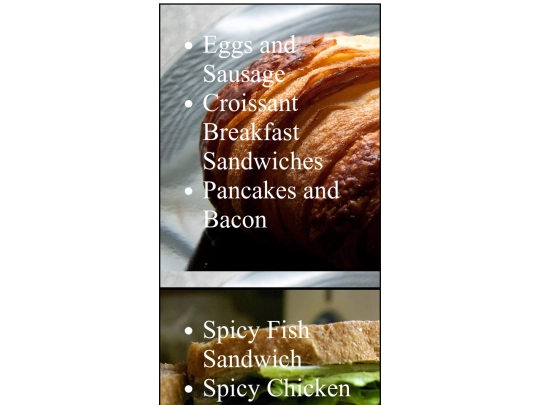 RestaurantMenu screenshot
