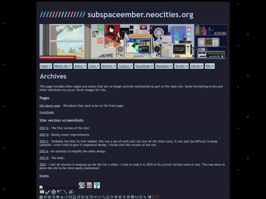 archived screenshot