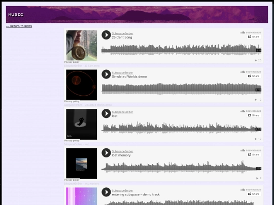 music screenshot