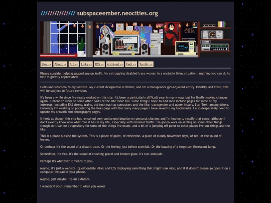 old-about screenshot