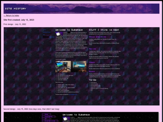 site-history screenshot