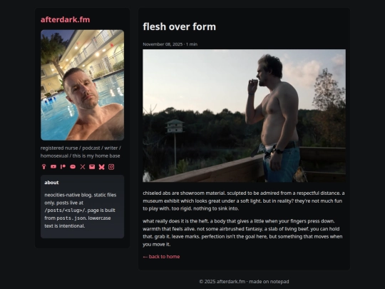posts/flesh-over-form screenshot