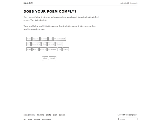 compliance screenshot