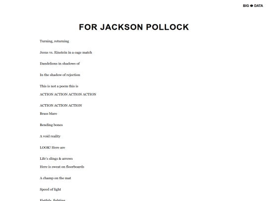 jacksonpollocktranscript/jacksonpollocktranscript screenshot
