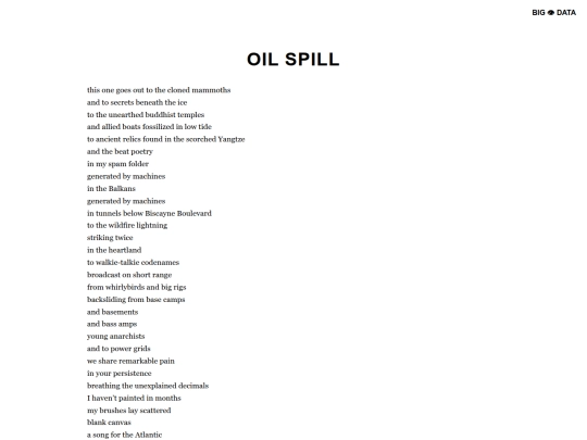oilspilltranscript/oilspilltranscript screenshot