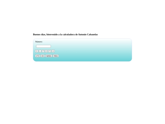 calculadorajq screenshot