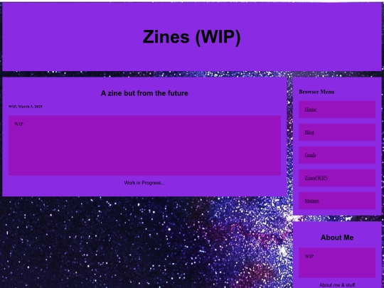 zines screenshot