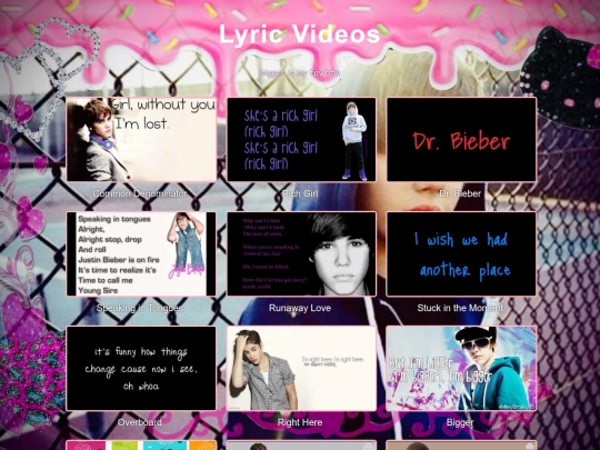 lyric-videos screenshot