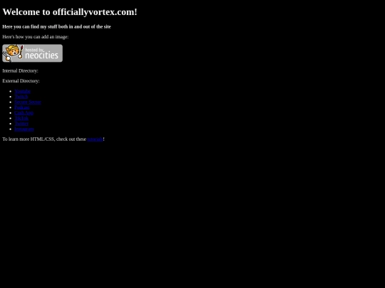 index screenshot