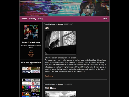 blog screenshot