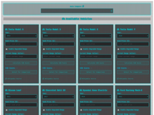 Ev_compare screenshot